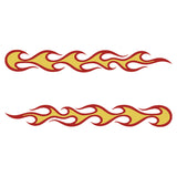 GOLDEN FLAMES ( SET OF 2)