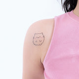 cat tattoo Japanese style