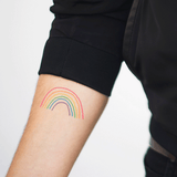 tatuaje arco iris